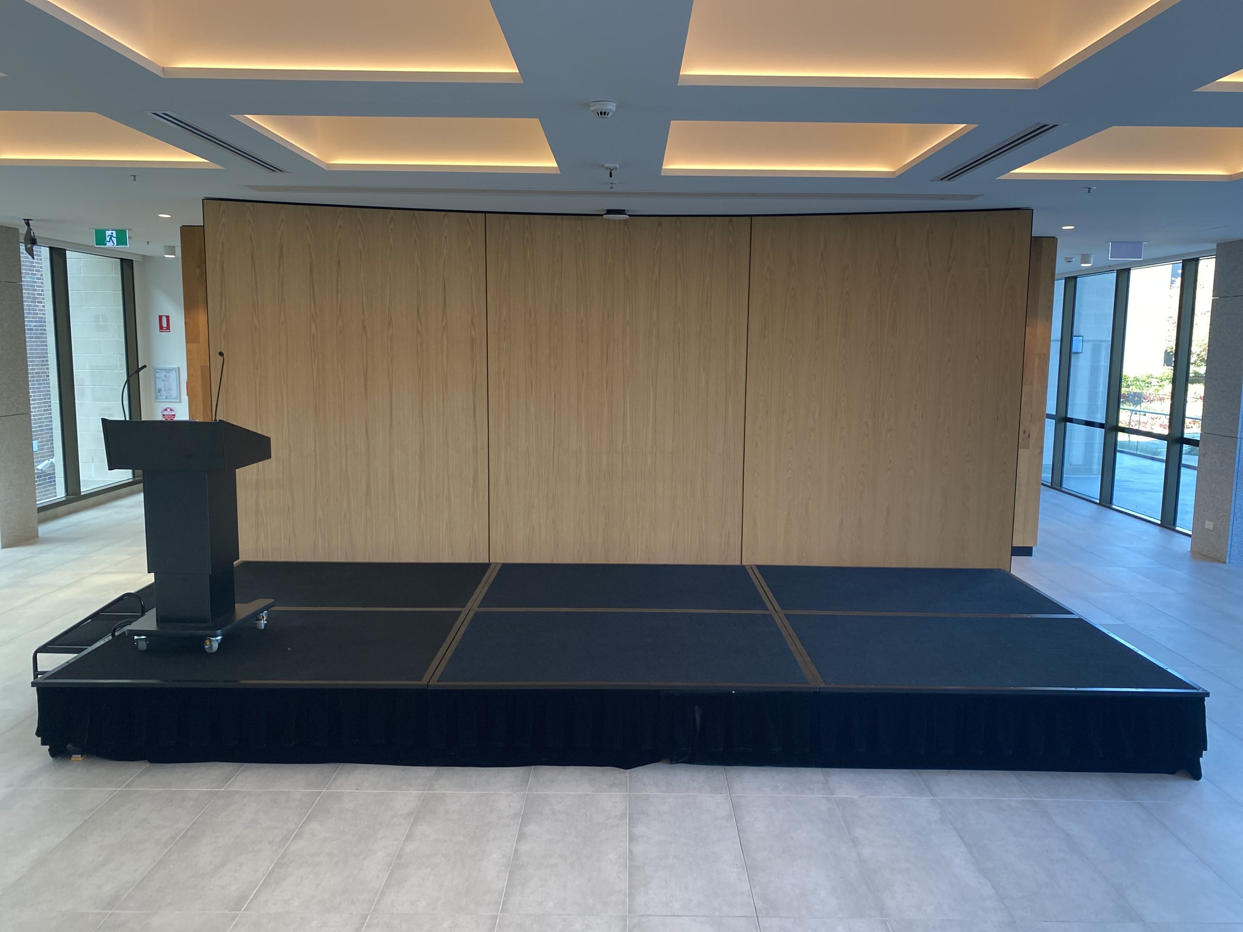 Mobile Folding Stage For School